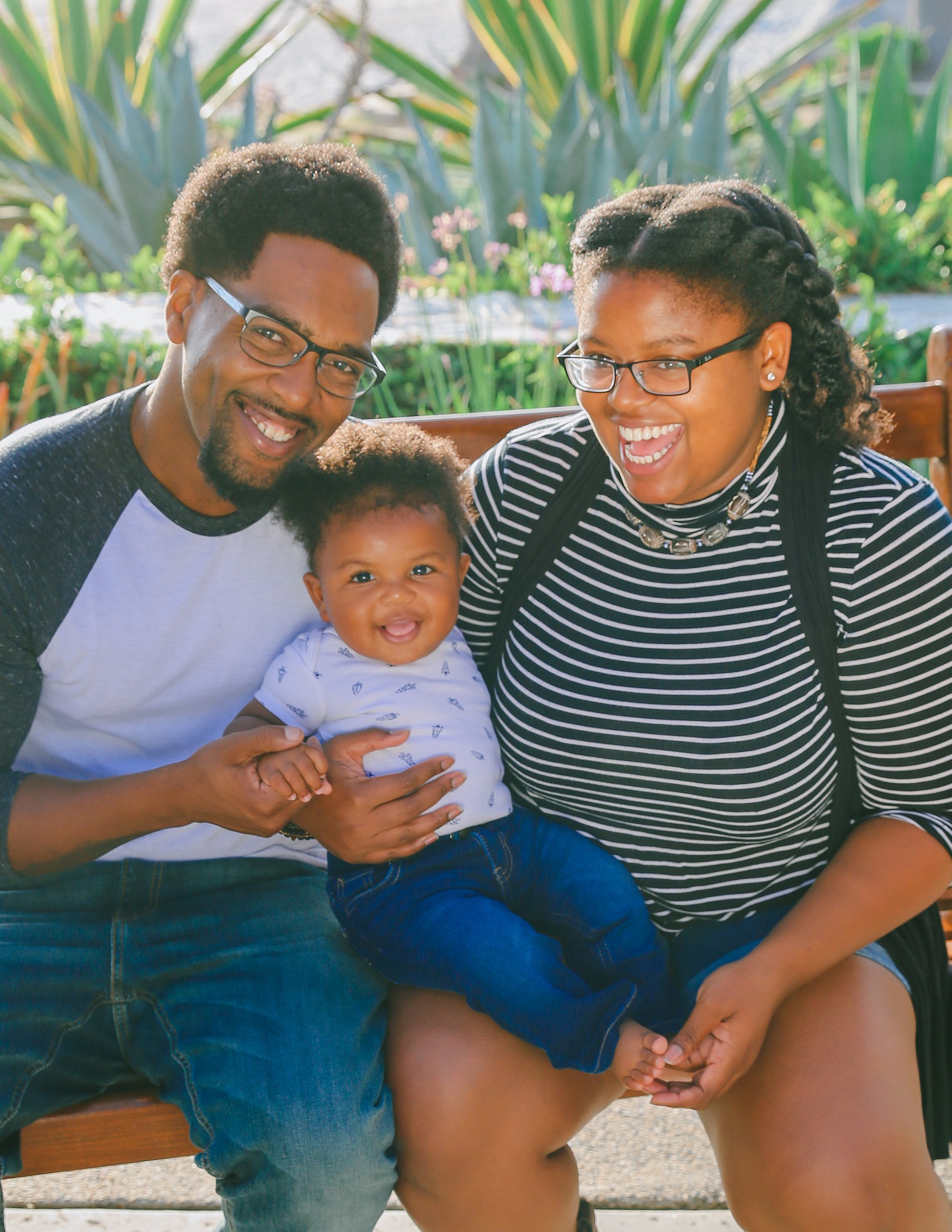 Family photo Parents with daughter